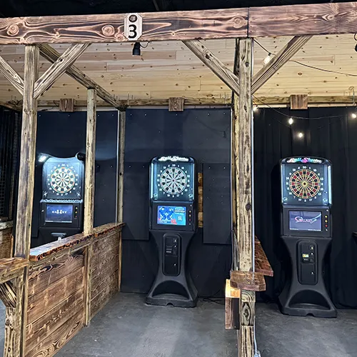 Top Flight Grille now has dart boards